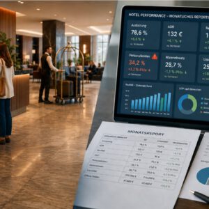 Buchhaltung als Frühwarnsystem: Diese Hotelkennzahlen sollten Sie monatlich prüfen